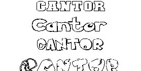 Coloriage Cantor