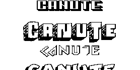 Coloriage Canute