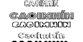 Coloriage Caoimhín
