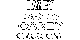 Coloriage Carey