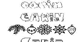 Coloriage Carin