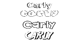 Coloriage Carly