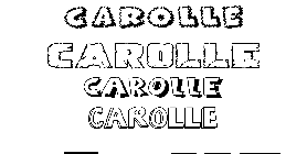 Coloriage Carolle