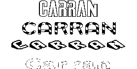 Coloriage Carran