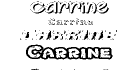 Coloriage Carrine