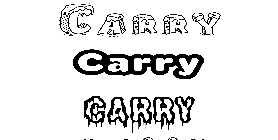 Coloriage Carry