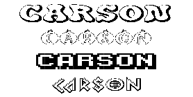 Coloriage Carson