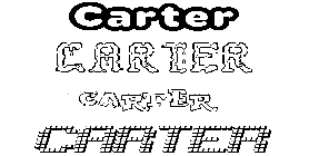 Coloriage Carter