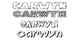 Coloriage Carwyn