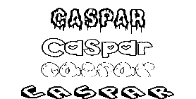Coloriage Caspar