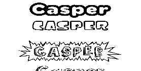 Coloriage Casper