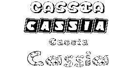 Coloriage Cassia