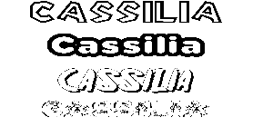 Coloriage Cassilia