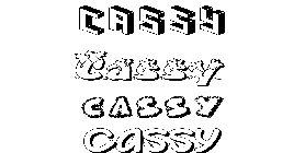 Coloriage Cassy