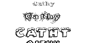 Coloriage Cathy