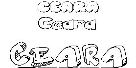 Coloriage Ceara