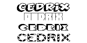 Coloriage Cedrix