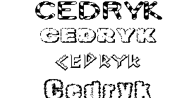 Coloriage Cedryk