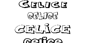 Coloriage Celice