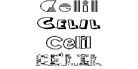Coloriage Celil