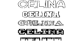 Coloriage Celina