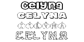 Coloriage Celyna