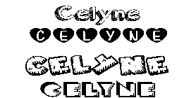 Coloriage Celyne