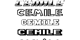 Coloriage Cemile