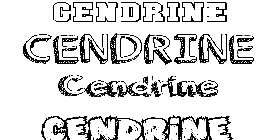 Coloriage Cendrine