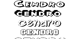 Coloriage Cendro