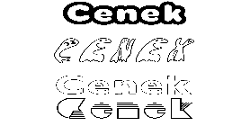 Coloriage Cenek