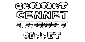 Coloriage Cennet