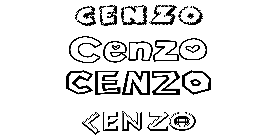 Coloriage Cenzo