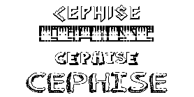 Coloriage Cephise