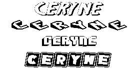 Coloriage Ceryne