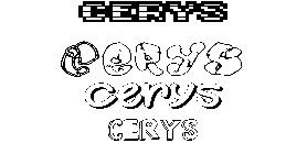 Coloriage Cerys