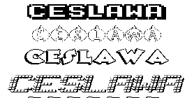 Coloriage Ceslawa