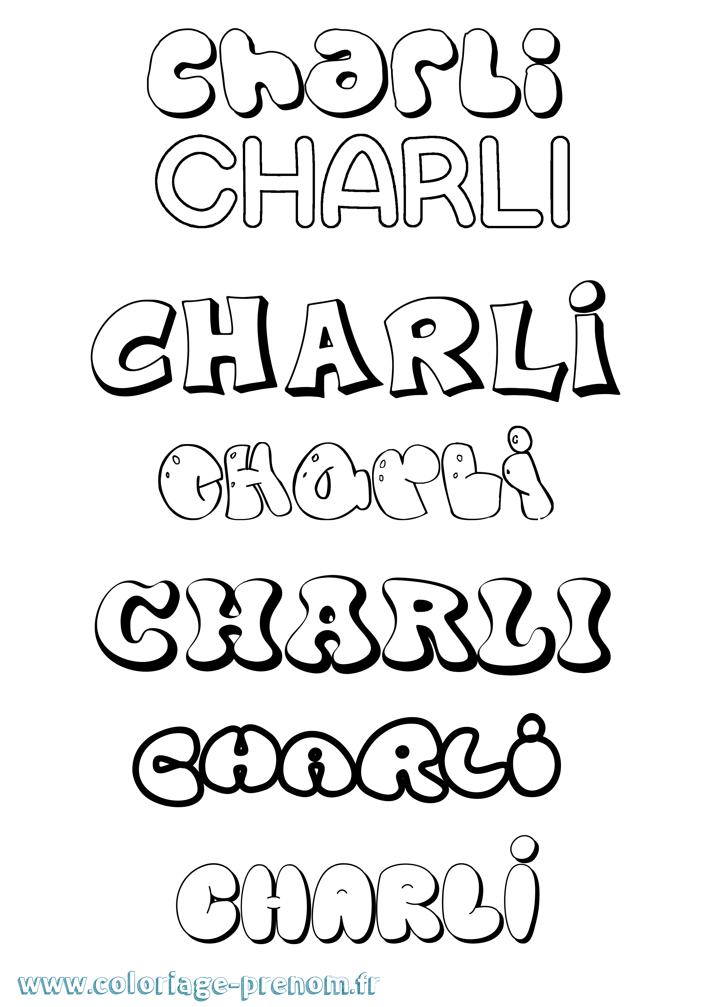 Coloriage Du Pr nom Charli Imprimer Ou T l charger Facilement Coloriage Du Pr nom Charli Imprimer Ou T l charger Facilement