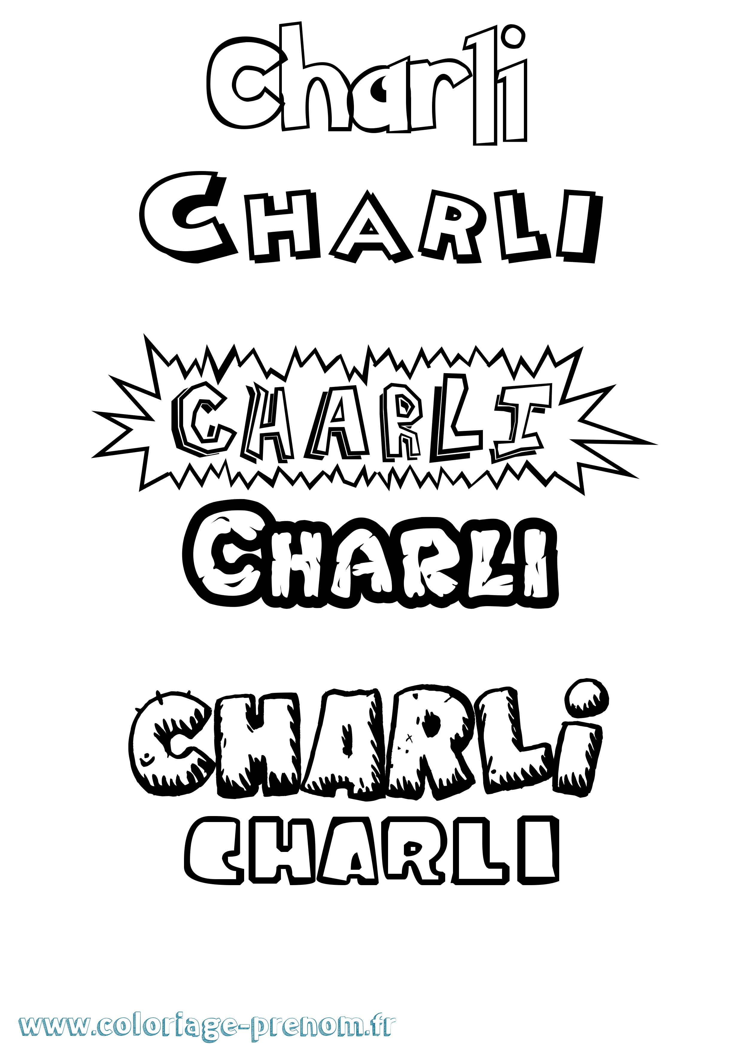 Coloriage Du Pr nom Charli Imprimer Ou T l charger Facilement Coloriage Du Pr nom Charli Imprimer Ou T l charger Facilement