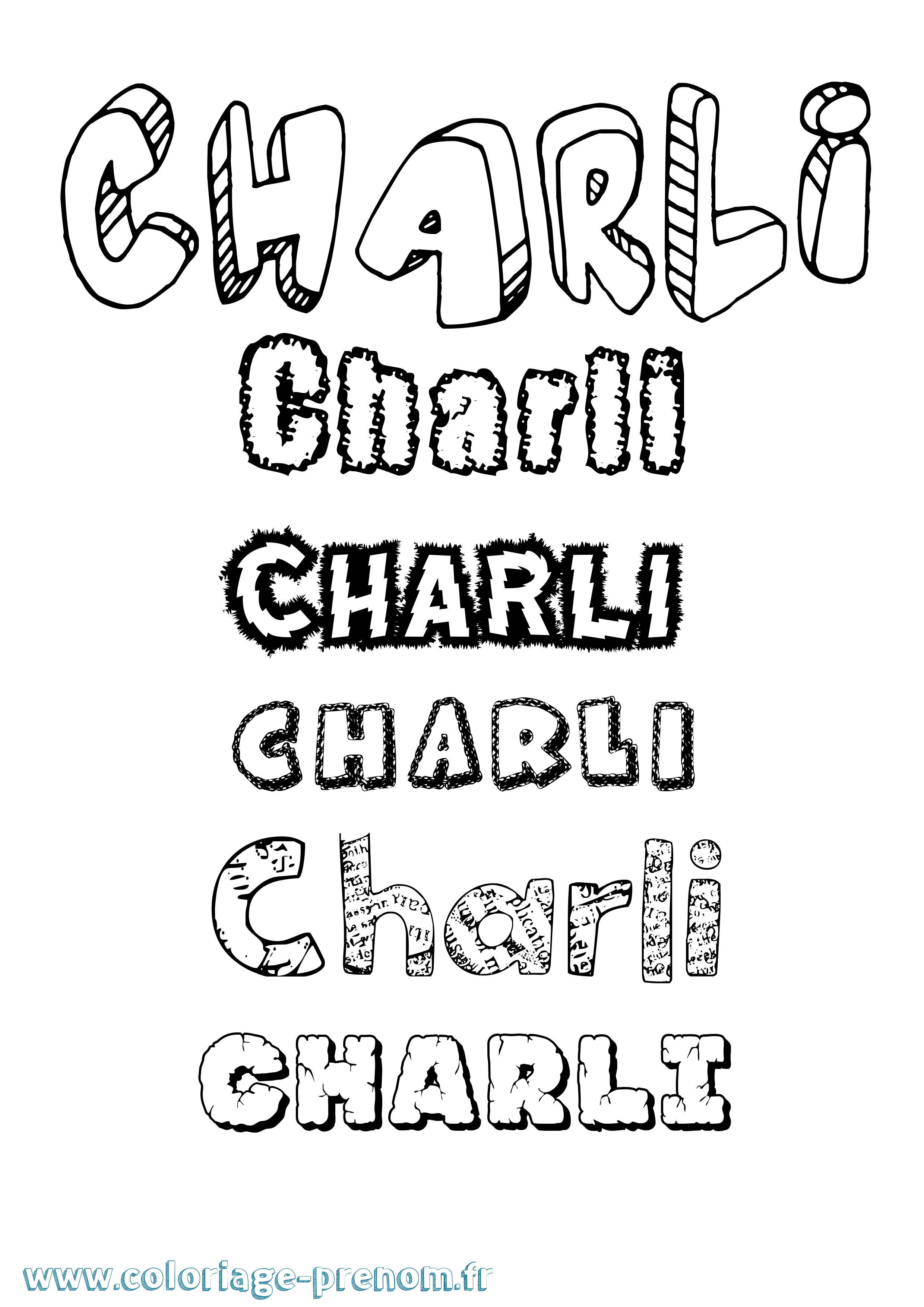 Coloriage Du Pr nom Charli Imprimer Ou T l charger Facilement Coloriage Du Pr nom Charli Imprimer Ou T l charger Facilement