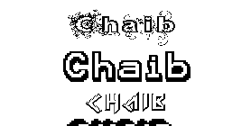 Coloriage Chaib