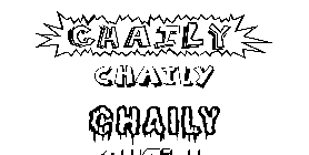 Coloriage Chaily