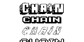 Coloriage Chain