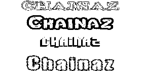 Coloriage Chainaz
