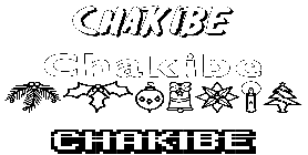 Coloriage Chakibe