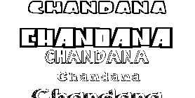 Coloriage Chandana
