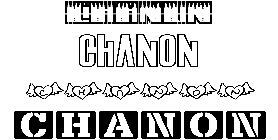 Coloriage Chanon