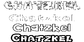 Coloriage Chatzkel