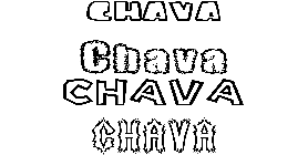 Coloriage Chava