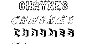 Coloriage Chaynes